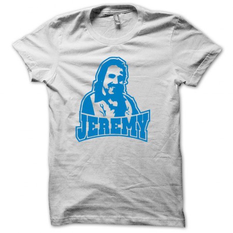 Tee shirt Ron Jeremy Pornstar bleu/blanc