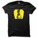 Tee shirt Alien U.F.O Roswell jaune/noir