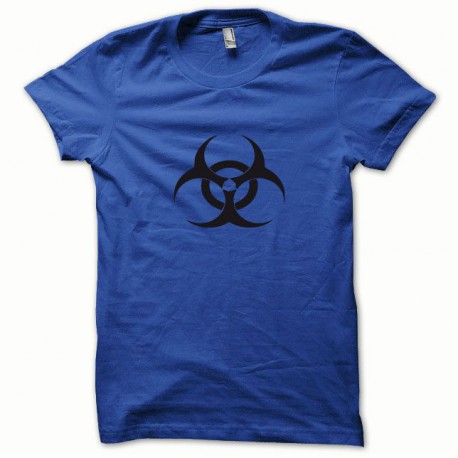 Shirt Biohazard black / royal