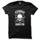 Camiseta del cazador del zombi Negro
