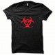 Tee shirt Biohazard rouge/noir