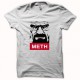 Camiseta Comunicar malas Heisenberg METH negro / blanco