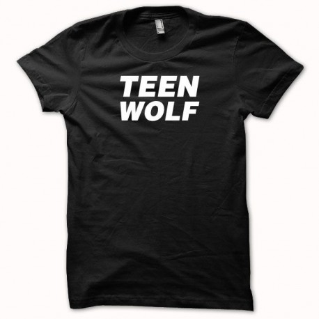 Tee shirt Teen Wolf blanc/noir