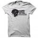 Tee shirt  zombie i like girls for their brains blanc