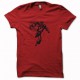 Tee shirt Capt America rouge/noir