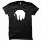 Alien camiseta blanca parodia / negro
