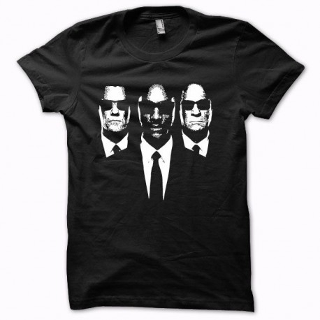 Tee shirt Men In Black Hommes en noir  parodie blanc/noir