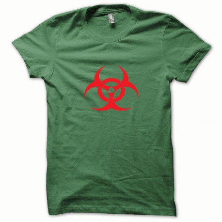 Shirt Biohazard red / green bottle