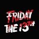 Shirt Friday the 13th Jason Voorhees white / black