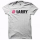 Una camisa ejecutivo Larry negro / blanco