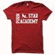 Shirt Porn Star Academy white / red