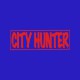 Tee shirt City Hunter rouge/bleu royal