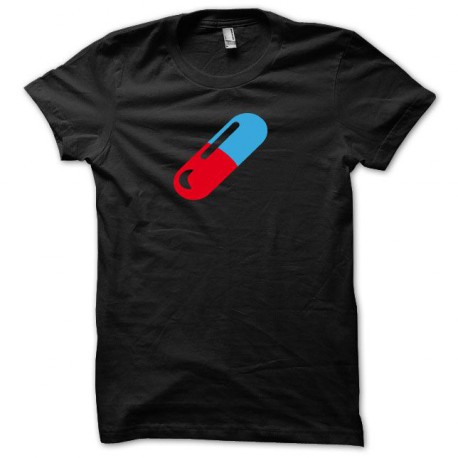 Tee shirt gélule mdma capsule noir