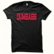 Tee shirt DUMBASS rouge/noir