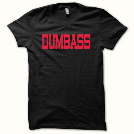 Dumbass t-shirt red / black