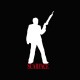 Tee shirt scarface al paccino blanc/noir