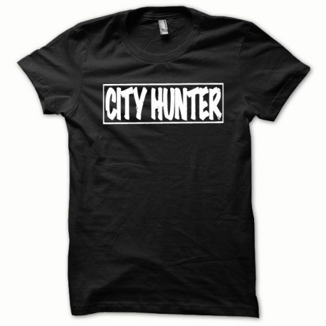 Tee shirt City Hunter blanc/noir