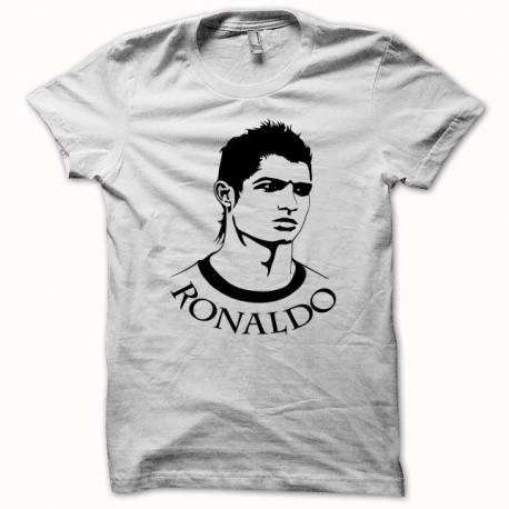 Tee shirt Cristiano Ronaldo dos Santos Aveiro noir/blanc