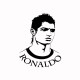 Tee shirt Cristiano Ronaldo dos Santos Aveiro noir/blanc