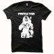 Tee shirt Predator blanc/noir