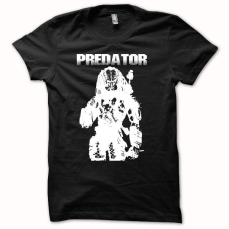 Tee shirt Predator blanc/noir