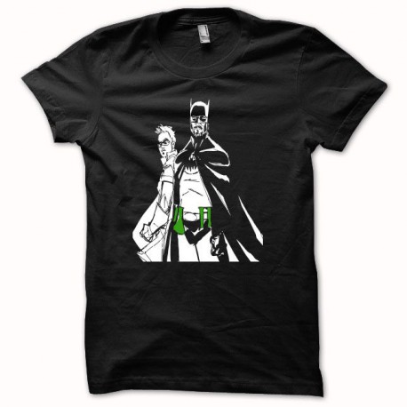 Tee shirt Breaking bad parodie batman Heisenberg blanc/noir