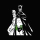 Tee shirt Breaking bad parodie batman Heisenberg blanc/noir