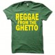 Tee shirt Rasta from the ghetto jaune/vert bouteille