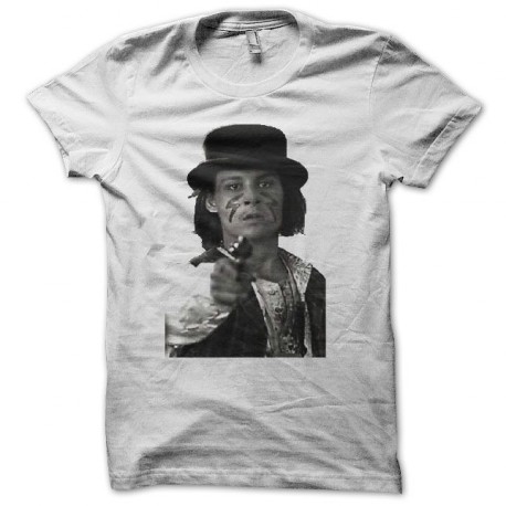 Tee shirt Dead man Johnny Depp blanc