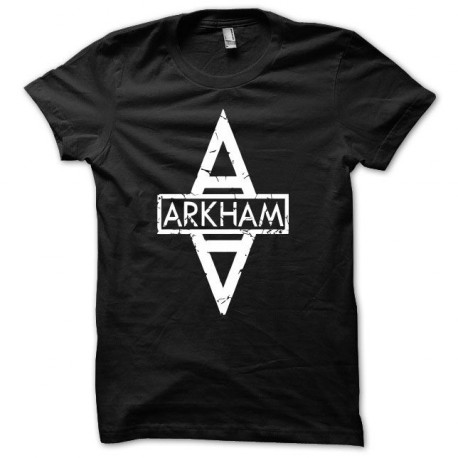 Tee shirt Batman Gotham City arkham blanc/noir