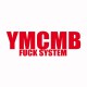 Tee shirt YMCMB fuck system blanc