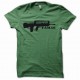 camiseta AK-47 kalachnikov negro/verde