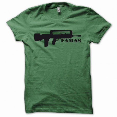 t-shirt AK-47 kalachnikov black/green