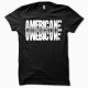 Tee shirt American rebel﻿ noir