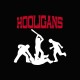 hooligans hooligan camiseta de fútbol rojo / negro