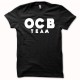 Tee shirt OCB Team parodie blanc/noir