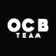 OCB white shirt Team parody / black