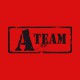 Tee shirt L'Agence tous risques a-team noir/rouge