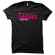 Tee shirt toutes des salopes rose/noir