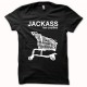 T-shirt Jackass white/black