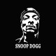 Tee shirt Snoop Dogg blanc/noir