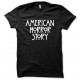camiseta American Horror Story blanco/negro