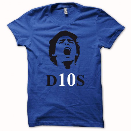 camiseta Maradona dios Legend negro/azul