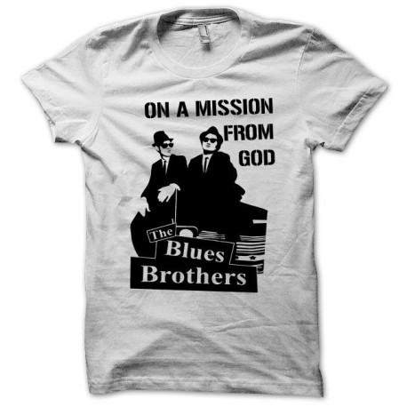Camiseta Blues Brothers negro/blanco