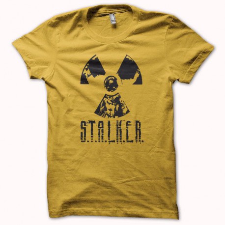 camiseta S.T.A.L.K.E.R﻿ negro/amarillo