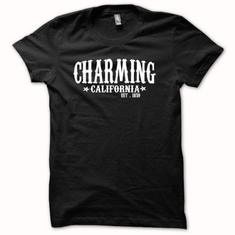 Tee shirt Sons Of Anarchy Charming blanc/noir