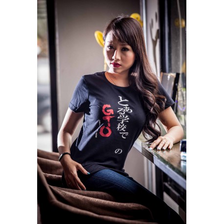 Tee shirt GTO Great Teacher Onizuka blanc/noir