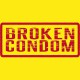 Camiseta broken condom amarillo