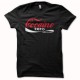 Tee shirt Cocaine zero parodie coca cola rouge/noir