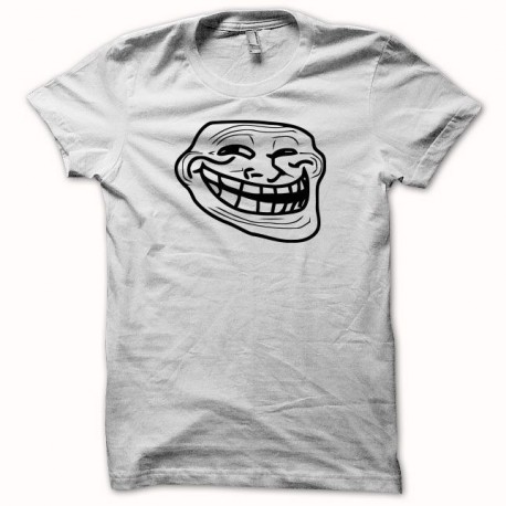 T-shirt  troll trollface trollage white